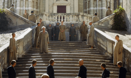 Sunset in the mountains