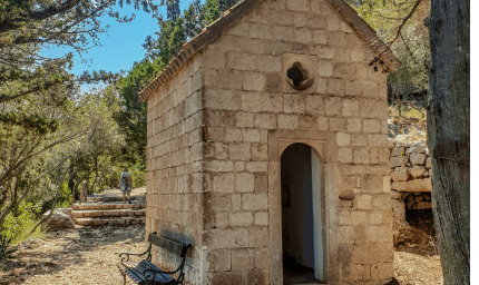 Sunset in the mountains