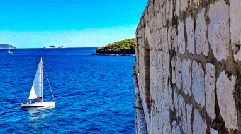 Sunset in the mountains